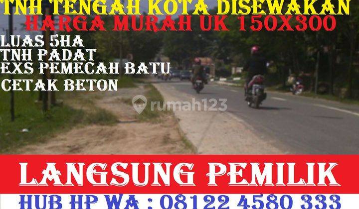 TANAH STRATEGIS DISEWAKAN MURAH 1