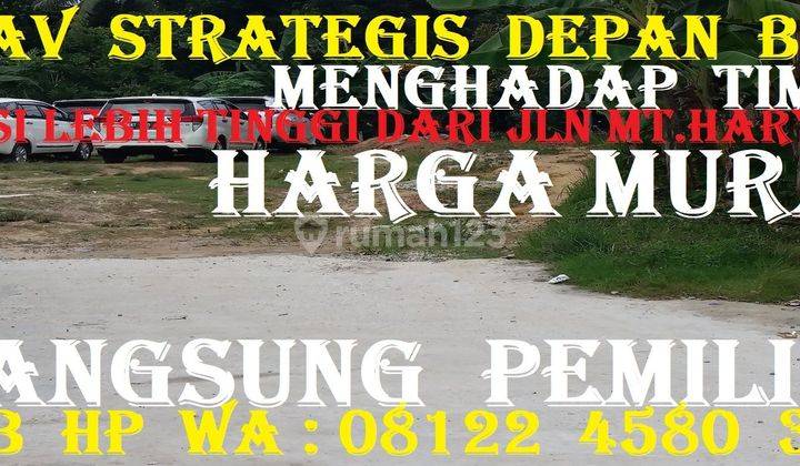 TURUN HARGA KAV STRATEGIS DEPAN BDI HADAP TIMUR 1