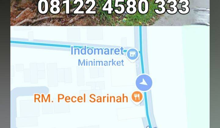 Tanah Strategis Depan Indomart Jual Muraaah 2