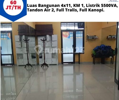 Sewa Ruko Lokasi Sangat Strategis di Sampangan