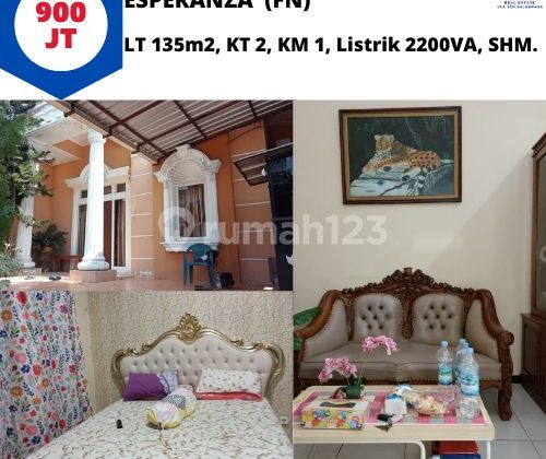 Jual Rumah di Perumahan Esperanza Lokasi Sangat Strategis Dekat dengan Kampus 1