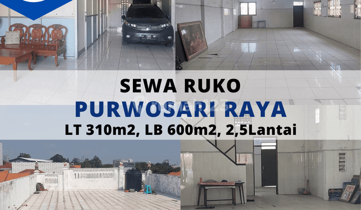 Ruko Purwosari Raya Lokasi Strategis 1