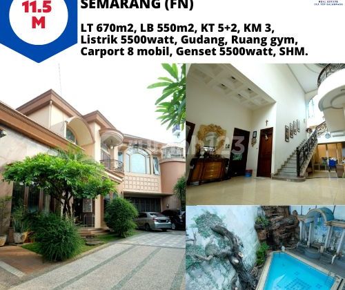 Rumah mewah candi gajah mungkur  1