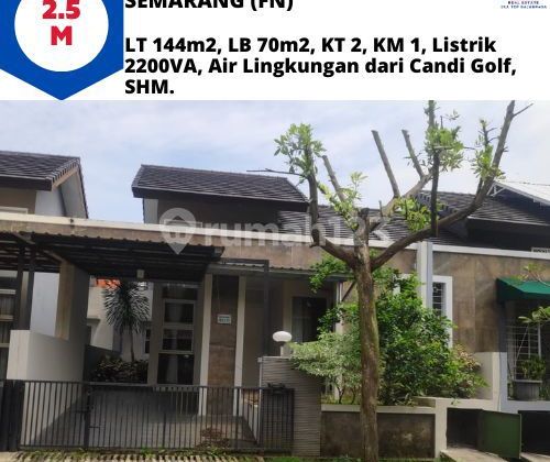 Jual Rumah Cantik Minimalis di Kawasan Elite Candi Golf Raviera 1