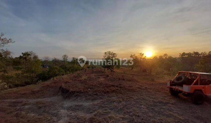 Land for Sale with Mountain and Sea View in Karang Asem 2