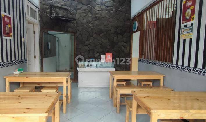 Turun Harga BU Rumah Usaha 2 Kt SHM Pinggir Jalan Luas Ex Salon cafe Bagus Murah Harapan Indah Bekasi  2