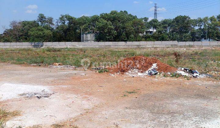Tanah Kavling Murah LT 2 Ha Cocok Kargo Pinggir Jalan Tol Jakarta Cikampek 2