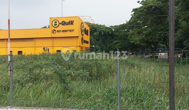 Tanah Strategis 1400m2  Depan  Main Bulevard Jakarta Garden City Jakarta Timur