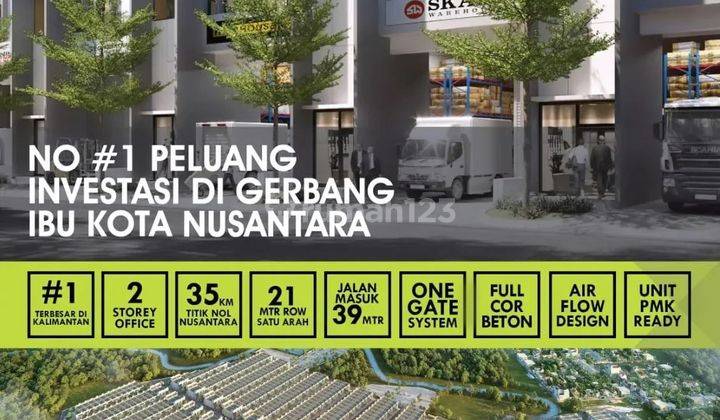 IGudang Baru Perdana Murah Investasi Hoki Pasti Untung Gerbang IKN Balikpapan  1