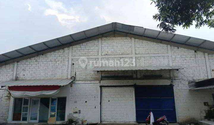 Gudang Murah 3000m2 akses kontainer di Jl. Raya Parung Ciputat Bogor 2