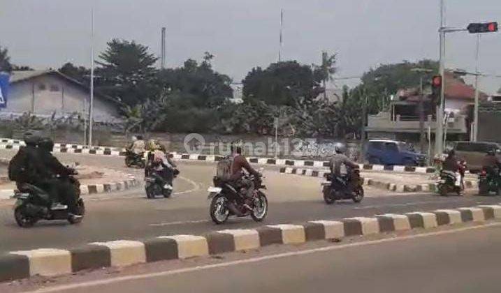 Lahan Sewa Murah Strategis Pinggir Jalan 2800m2 Cocok POM Bensin logistik pulogebang Jakarta Timur 2