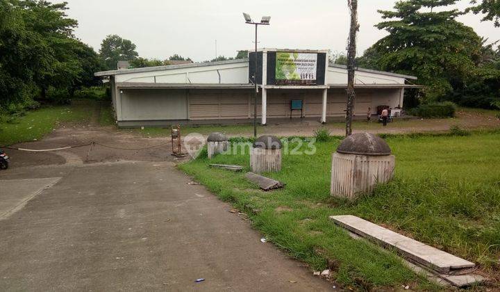 Tanah  Strategis Murah 1,1 Ha termasuk Bangunan Cocok Pabrik Gudang Pinggir Jalan Raya Cileungsi Bogor 1