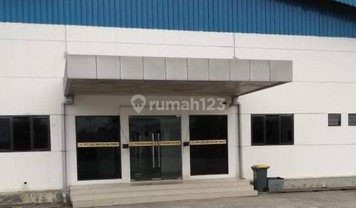 Pabrik ex Export import Murah 16000m2  Beserta Gudang 6500m2 Bagus Lokasi Karawang Jawa Barat  1