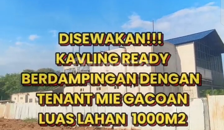 Lahan Usaha Strategis Pinggir Jalan Sisa 2 Unit 1000m2 Cocok Kuliner Gym Di Harapan Indah Bekasi