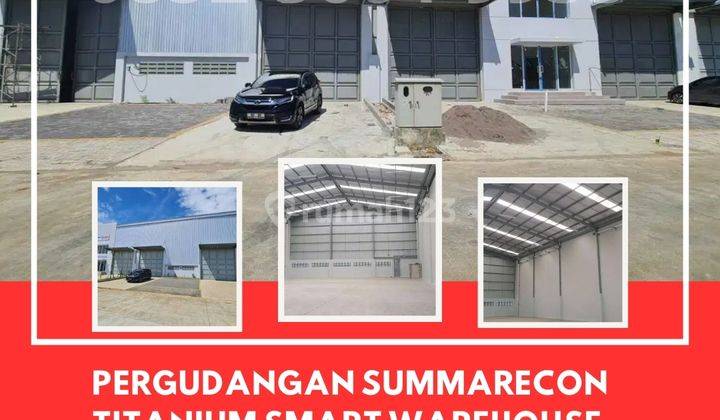 Pergudangan Makassar, Titanium Smart Warehouse Siap Huni  1