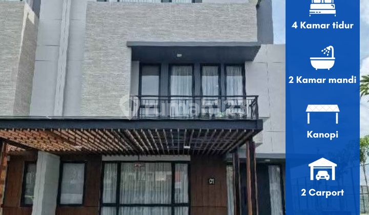 Beautiful Makassar House 2 floors type Onyx Residence Summarecon