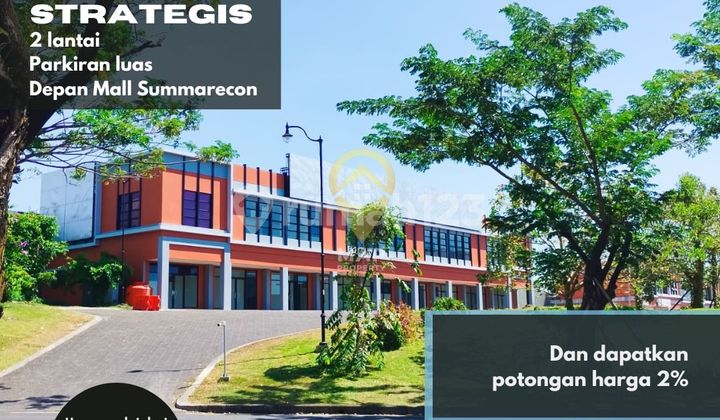 Ruko Graha Boulevard Siap Pakai Lokasi Strategis depan Mall