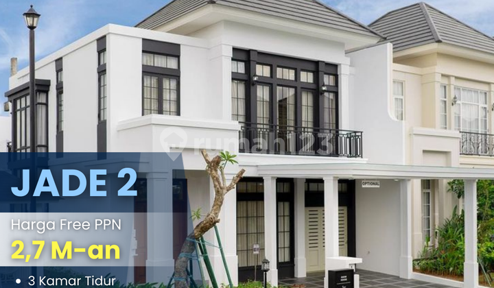 Rumah Sultan Cantik 2 Lantai Gaya Eropa Klasik Lokasi Strategis