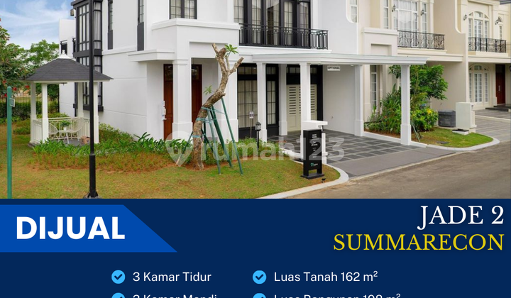 Rumah Siap Huni di Summarecon Lokasi Strategis dekat Bandara 