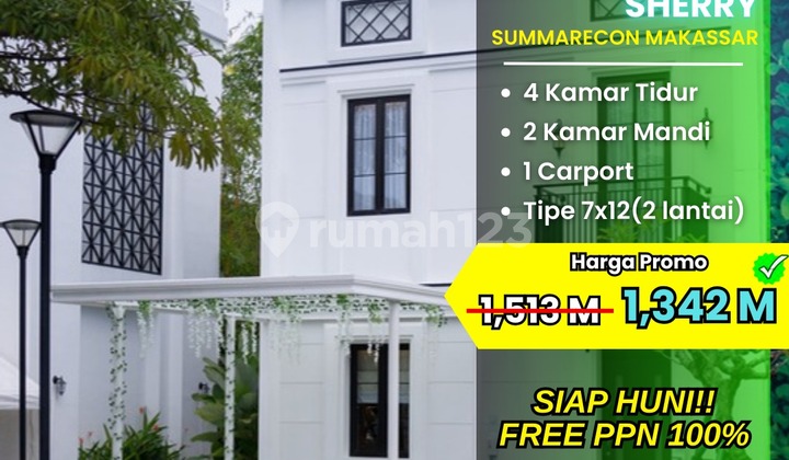 Summarecon Makassar Beautiful House Complete Facilities Ready to Occupy Summarecon Makassar Beautiful House Complete Facilities Ready to Occupy