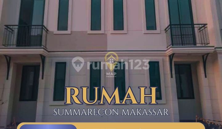 Rumah Gaya Eropa Klasik Summarecon Makassar Promo Free Ppn
