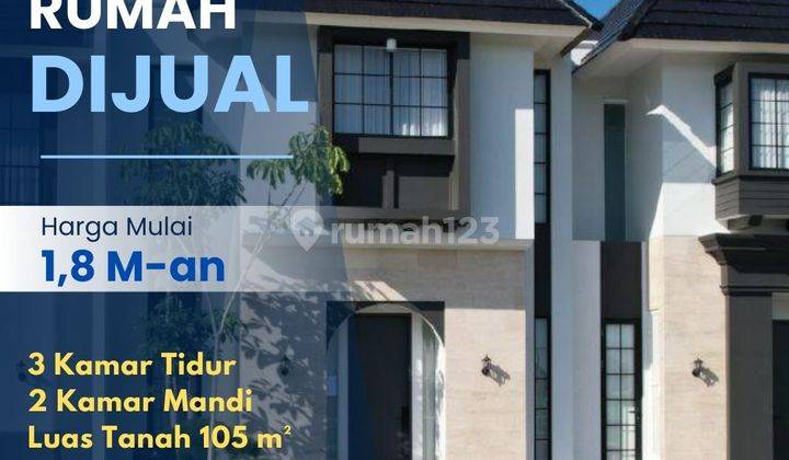 Dijual Rumah Makassar 2 Lantai Dekat Rumah Sakit Hasanuddin 1