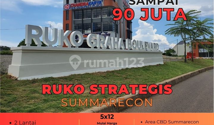 Ruko Strategis Siap Bisnis Unit Ready lokasi strategis di Summarecon Ruko Strategis Siap Bisnis Unit Ready lokasi strategis di Summarecon