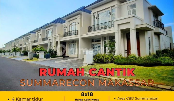 Rumah Sultan di Summarecon Fasilitas Lengkap Unit Ready Siap Huni