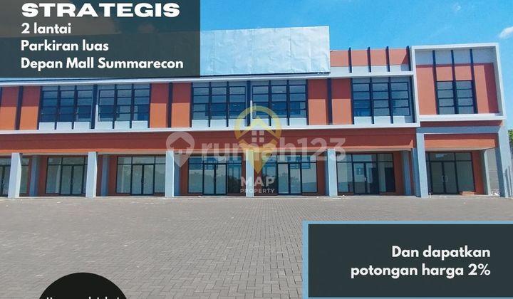 Ruko Graha Boulevard Siap huni lokasi Strategis Depan Mall