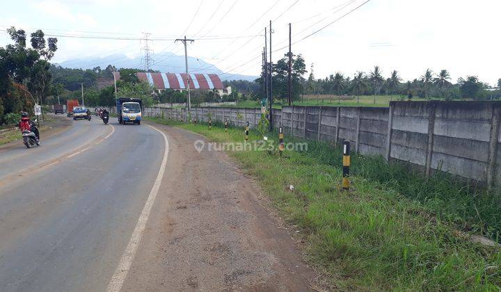 Tanah Murah. Pinggir Jalan Raya Soekarno Hatta. Bandar Lampung. 1