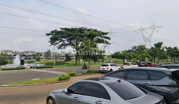 Ruko Hoek Gandeng Gading Serpong dijual, View Danau, Parkir Luas, Jarang Ada 2