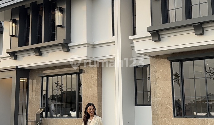 Cicilan 10 Juta Rumah 2 Lantai Bsd Baru Murah Tanpa Dp Freshlook Design Eropa Dekat Clubhouse 