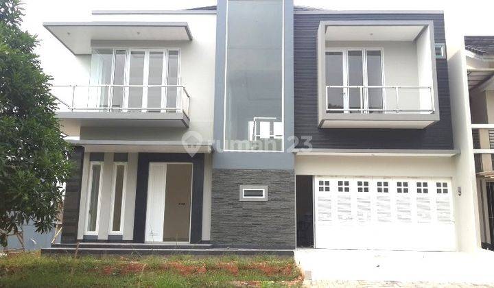 Rumah Baru, Delatinos, Bsd,cantik Dan Asri, Dibangun Dengan Disain Modern Arsitektur, Akses Tol 1