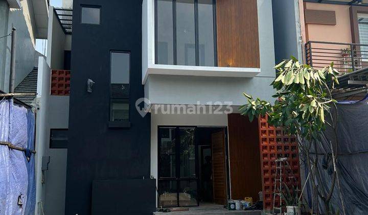 Rumah Baru, Nusa Loka Bsd, Cluster, Asri, Disain Minimalis Modern, Row Jln Lebar, Akses Tol Dan Pasmod 1