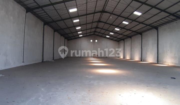 Muraaah...gudang Gatsu Dg Ukuran Besar, Siap Pakai, Strategis, Akses Tol, Container 40 , Jln Msk Lebar Dr Beton