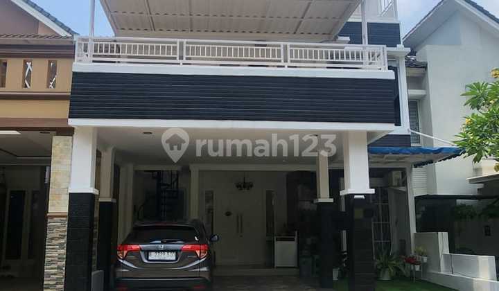 rumah dijual di BSD, Delatinos, Kt.3, Km.4+1, siap Huni, dkt stasiun Rawa Buntu, akses Tol ke JKt