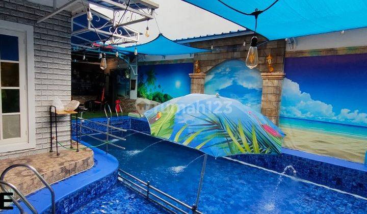 Rumah Megah Kota Wisata 2 Lantai Kolam Renang Bagus Lt 380 Lb 308 1