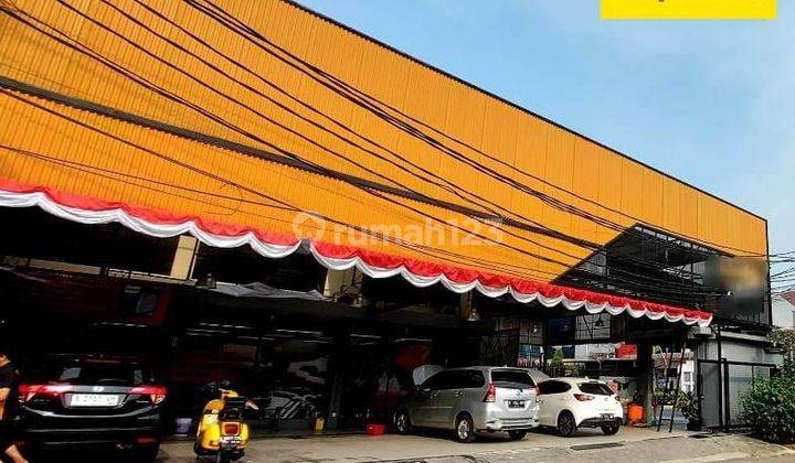 Dijual Tanah + bangunan 2.5 lantai komersil 2