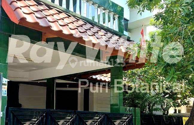 Jual rumah intercon kebon jeruk hadap utara lingkungan nyaman 1