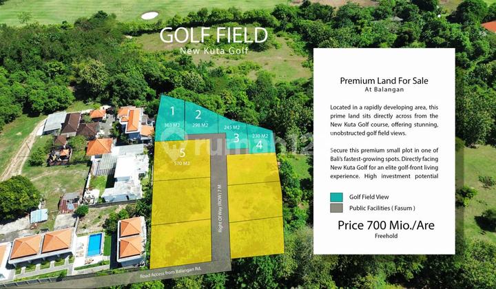 Premium Land View Golf Balangan, Bali Premium Land View Golf Balangan, Bali