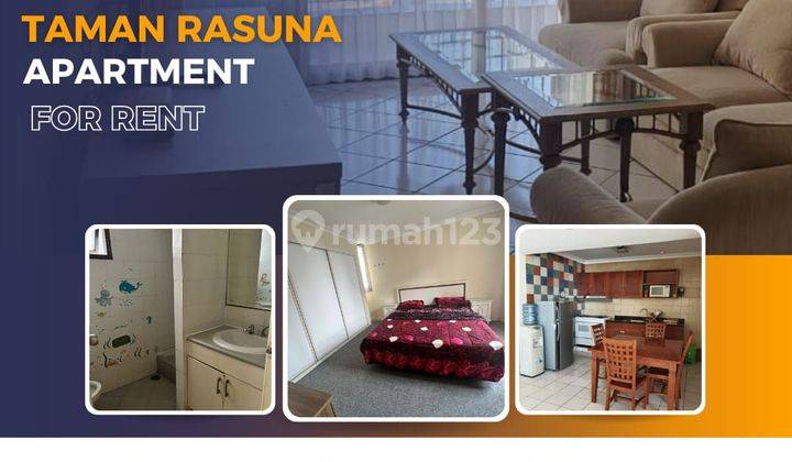 Disewakan 3BR Taman Rasuna Furnished Tower 17 Lantai Tinggi  1