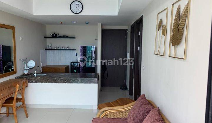 Dijual 1BR Nine Residence Furnished Lantai Rendah View City 2