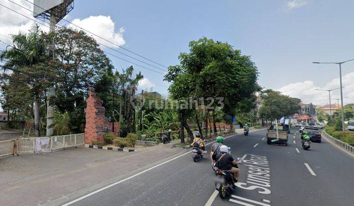 Commercial land for rent on Sunset Road Kuta next to Carrefour  1