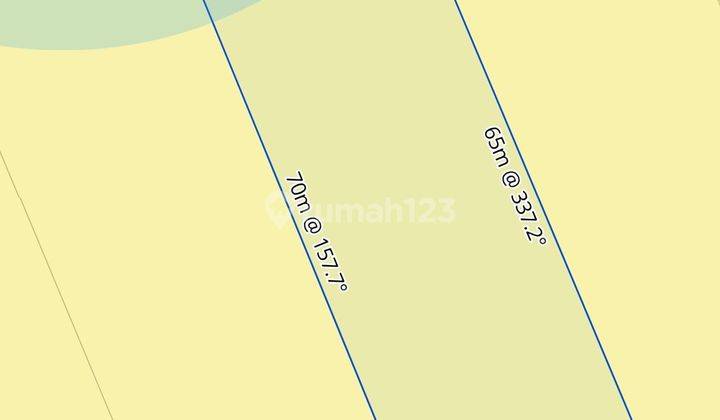 tampak depan dijual tanah di park view