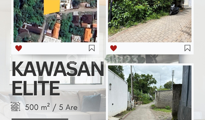 Tanah untuk Rumah & Villa di Kayu Sugih Goa Gong Jimbaran