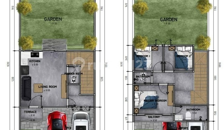 Rumah Baru Indent di Teuku Umar Denpasar dekat Mall Level 21 2