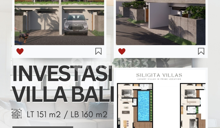 Investment in Villas at Siligita Nusa Dua Bali Premium Location