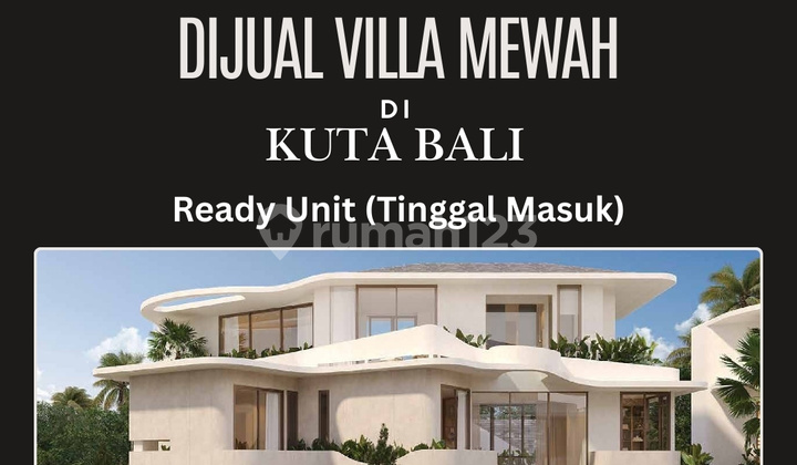 Jual Villa Mewah di Kuta Bali Dekat Pantai Kuta & Legian
