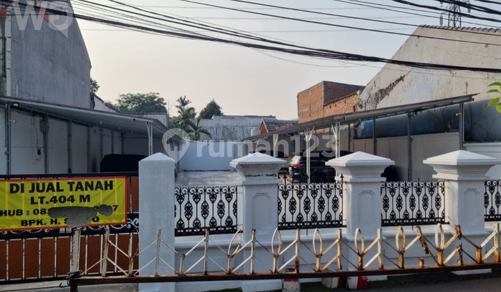 Dijual Kavling di Ciracas Jakarta Timur, Strategis di Jalan Utama & Bebas Banjir