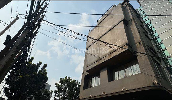 Ruko Gandeng 5 Lantai di Kebayoran Baru Ada Lift Parkir Luas Interior Ala Japandi